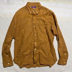 Best Made Co. Men's Button Down Work Shirt Linen blend Large